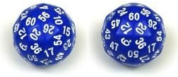 Deltoidal Sixty Sided Die - D60 Set of 2