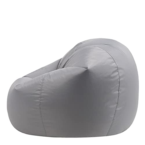 Bean Bag Bazaar® XL Sitzsack Indoor/Outdoor GRAU – Extra Großer Sitz Sack - 7