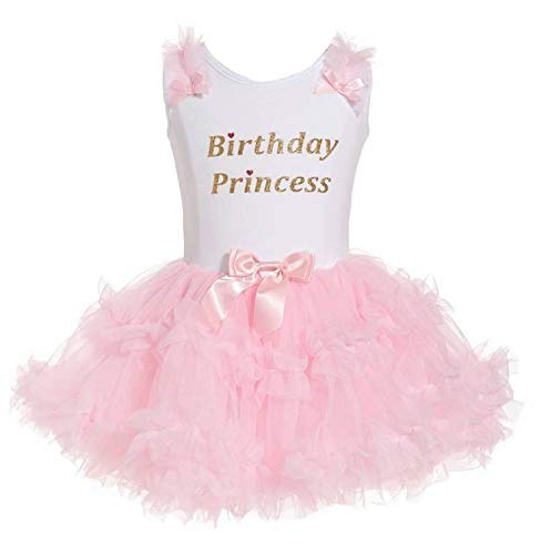 Little Girls Birthday Princess Ruffle Dress