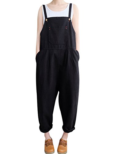 Mono de algodón de mujer estilo vintage casual y fresco para los días de verano