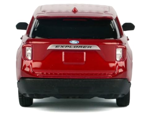Motormax 2023 Ford Explorer Red Metallic Timeless Legends Series 1/43 miniatura 2