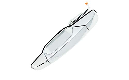 Chrome Door Handle - Exterior Left Driver Side Rear Compatible ...