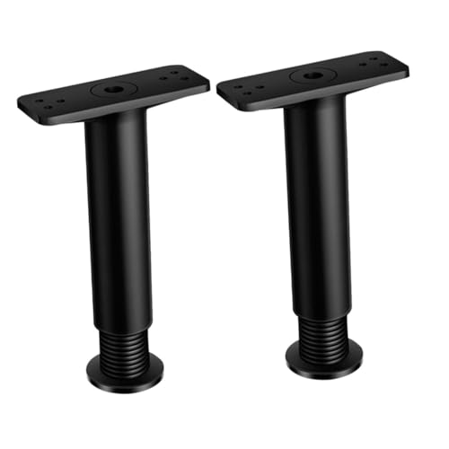 NIYANGLE 2 Piezas Patas Ajustables para Cama Soporte Central Multifuncional para Marco de Muebles Sofá y Armarios Resistente y Práctico