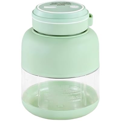 Portable Smoothie Blender, 44 oz Personal Blender, Rechargeable Juice Mixer with 2600 mAh Battery, Mini Mixer for Shakes Smoothies Juice, 6.9 x 4.4 in, for Outdoor Travel