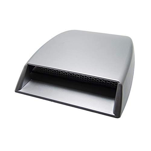 Asudaro Évents de capot de voiture 25 * 18CM Universel De Voiture Décoratif Air Flux Admissionpour décoration de Voiture Prise d’air décorative pour capot de voiture Air Vent Couverture Couvercle