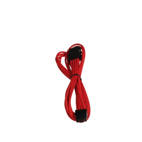 BitFenix Alchemy Multisleeve 45cm 8-Pin EPS Extension Cable - Red Sleeve/Black Connector (BFA-MSC-8EPS45RK-RP)