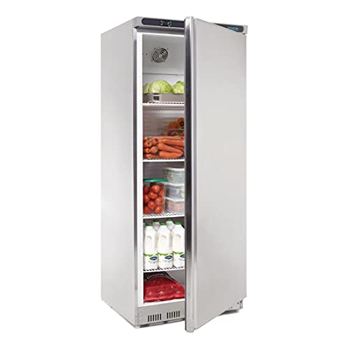 Polar Refrigeration C-Series 185W Upright Stainless Steel Fridge 600 Litre, 2°C to 5°C, 1890(H)x780(W)x695(D)mm, 4 Adjustable Shelves, Energy Rating D, Usable Capacity: 513 Litre | CD084 - Image 5