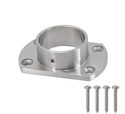 Stainless Steel 316 Grade Oblong Base Flange for 2