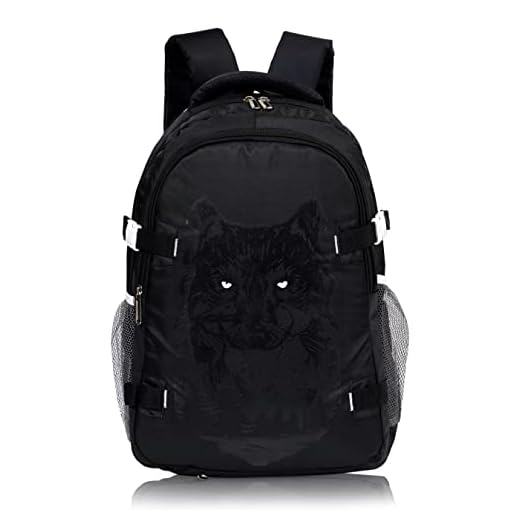 Skyscot 40L Casual Waterproof Laptop Bag/Backpack for Men Women Boys Girls/Office School College Teens & Students (Black)