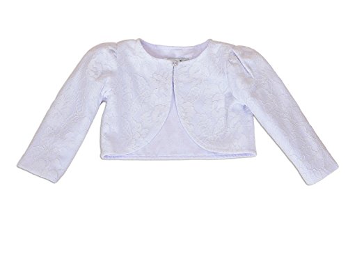 Preisvergleich Produktbild Cinda Baby lange Hülse Bolerojacke Weiß 62-68
