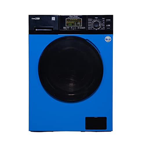 Conserv Digital Compact 110V Vented/Ventless 18 lbs Combo Washer Dryer 1400 RPM (Blue Black)