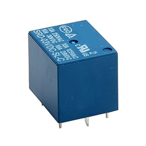 Relais de puissance 250 V CA SRD-05VDC-SL-C robuste pour une commutation électrique sécurisée