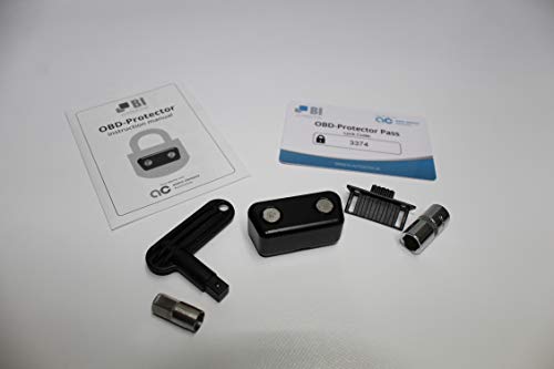 BI OBD Protector Diebstahlschutz Diebstahlsicherung Wegfahrsperre für OBD Buchse Abdeckung für OBD Schnittstelle