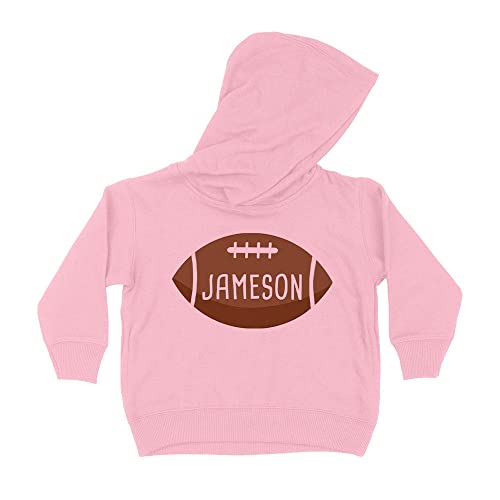 Football Jameson Kids Hoodie Sweatshirt Toddler 5T Light Pink