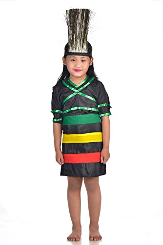 Image of BookMyCostume Indian Eastern State Folk Costume - Female 2-3 years