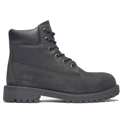 Timberland 6' Premium Waterproof, Bota Niños, Negro Nuevo 2024, 3.5 US Little Kid