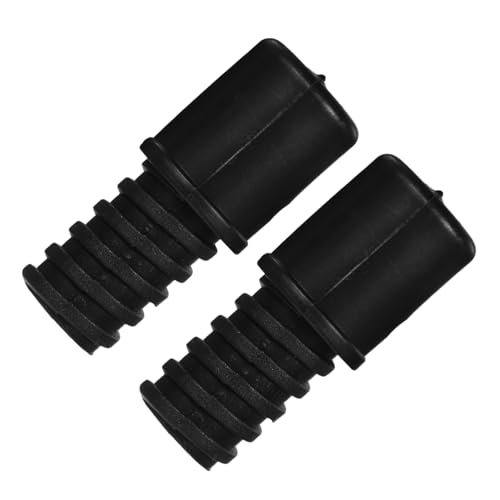 NOLITOY 2pcs Mop Handle End Cap Replacement Ergonomic Grip for Dustpan Rod Adapter for Broom and Cleaning Tools Easy Installation and Durable Design