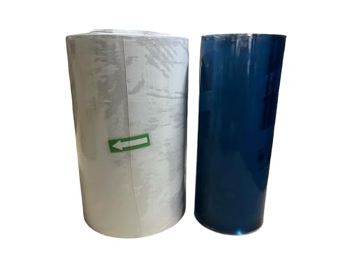 100M A3 12in×328ft UV DTF AB Film Transfer Film AB Films for A3 UV DTF Sticker Printer UV DTF Printer Direct Print On Sticker 1 Roll 100M A Films + 1 Roll 100M B Films