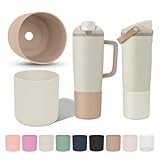 KGULQ 2Pcs Higher Boot Compatible with Owala Freesip Sway 30oz & 40oz, Tall Anti-Slip Prevents Scratches Protective Sleeve for Sway Water Bottle & Tumbler