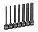 Grey Pneumatic Corp. GY1247H .38 in. Drive 7 Piece 4 in. Length Fractional Hex Driver Set