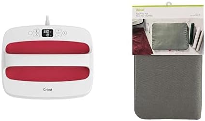 Cricut EasyPress 2 Máquina de prensa de calor (12 x 10 pulgadas) + alfombrilla de prensa de calor (16 x 20 pulgadas)