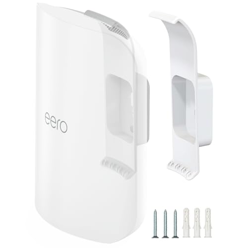 Image of Mamerry Wall Mount Bracket for eero Pro 7 Router - Space-Saving Tri-Band Wi-Fi 7 Mesh System Accessory, Easy Installation Compatible with eero Pro 7(1 Pack)