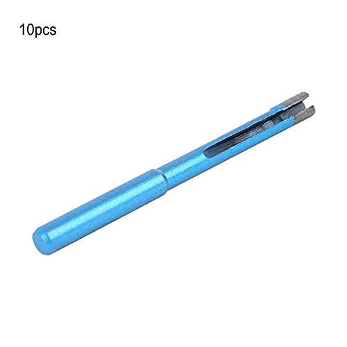 Broca de diamante para perforar mármol, granito, baldosas cerámicas y vidrio, 10 unidades, diámetro 6 mm, longitud 73 mm miniatura 3