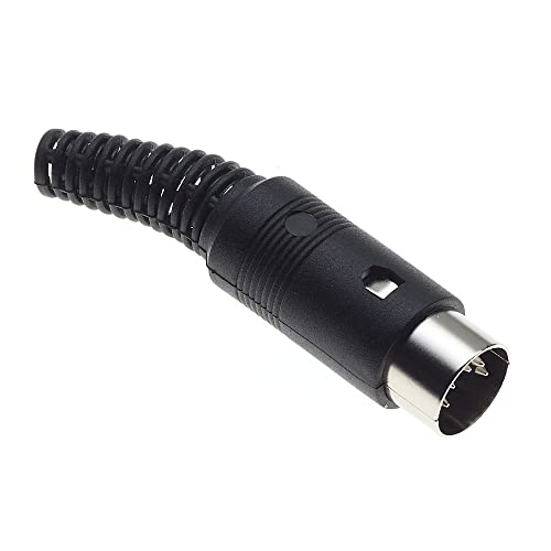 Keple 5 Pin DIN Plug - Male Adapter Socket Audio AV Connector Solder Pin Din