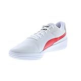 PUMA Clyde All-Pro Team Athletic Basketballschuhe für Herren, Puma White High Risk Red, 46 EU