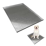 Ellie-Bo Replacement Silver Galvanised Metal Tray for 24 inch Small Dog Cage Crate