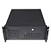 Price comparison product image CiT 4U Rackmount Server Chassis, 500mm Deep, ATX, Micro ATX, Mini-ITX, 8 x 3.5" HDDs, 1 x 120mm Black Fan Included, A Budget Friendly Rackmount That Delivers An Exceptionally Powerful System | Black