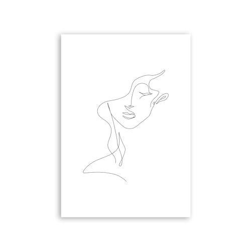 Nacnic Glorificación de la auto Lamina. En Mujer surtida. Estampados decorativos estéticos para su sala de estar, dormitorio, hogar Tamaños A4