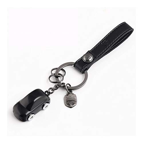 Preisvergleich Produktbild Schlüsselbund, Schlüsselanhänger, Zink-Legierung + Pu Schlüsselbund Zubehör, Schlüsselanhänger-Taschenlampen, Paar Schlüssel-Anhänger mit LED-Beleuchtung Austauschbare Knopfzelle Schlüsselanhänger
