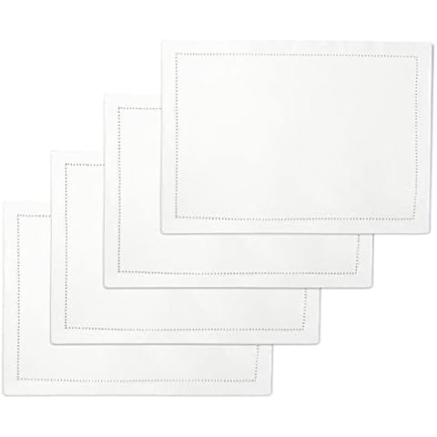 Encasa Homes Sets de Table Coton Cover