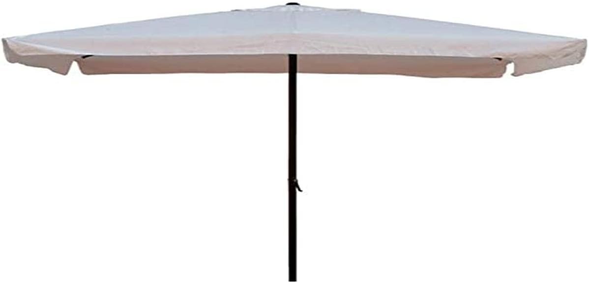 Garden Friend o850004 Parasol 2 x 3 x 2.4 mt, White, 15 x 186 x 15 cm