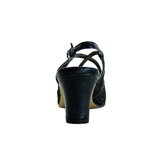 Floral Raya Women's Wide Width Criss-Cross Dress Pumps4