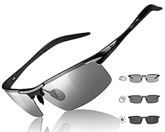 A Black Frame/Grey Photochromic Polarized Lens