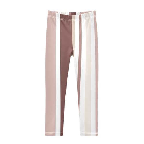 GuoChe Abstract Stripe Color Shorts for Teen Girls Cotton Cartwheel Shorts Lounge Pants for Dance Party