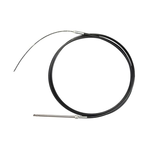 Molloparts 14Ft Fast Connect Rotary Steering Cable M66X14 SSC6214 SSC6200 SSC6300 SSC6290 SS13214 SS13714 Compatible with Uflex T71FC T72FC T73NRFC T74NRFC T81FC T82FC T83NRFC T84NRFC