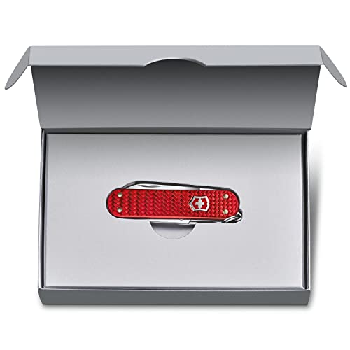 Image of Victorinox Classic SD Precious Alox 58mm, Iconic Red, Swiss Made (0.6221.401G)