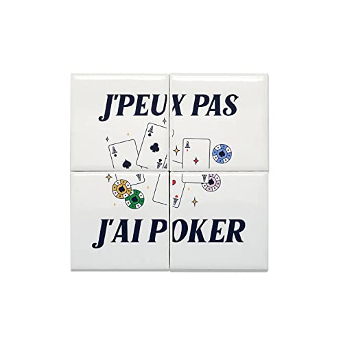 Carreaux Céramique Poker pour Déco de Salle de Jeu | Ambiance Casino et Soirée Cartes à la Maison