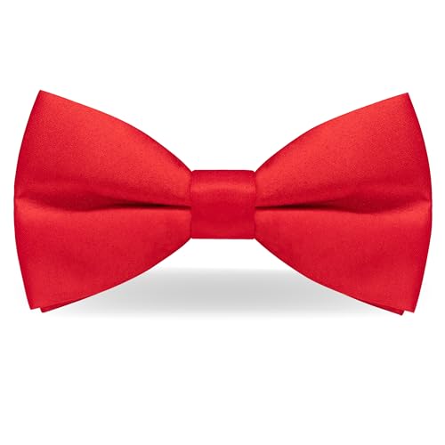 Image of JEMYGINS Mens Pre-tied Bow Tie for Wedding Party Adjustable Bowties