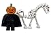 LEGO Halloween Headless Horseman + Skeleton Horse Toy - Custom Spooky Monster Minifigure (Legend of Sleepy Hollow)