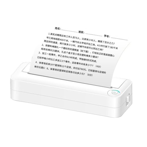 Impresora portátil X8 A4 térmica para imprimir sin tinta y solucionar problemas en casa