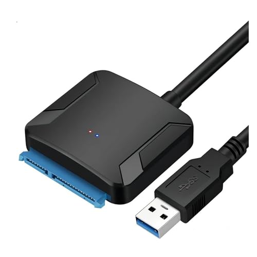 Cable adaptador SATA a USB 3.0 con fuente 12V miniatura 4