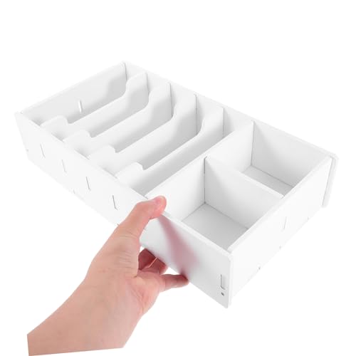 Caja organizadora Artibetter para escritorio blanco miniatura 7