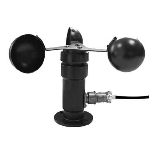 0-30m/s Aluminum Alloy Anemometer Sensor, Weather Station Detector, Anemometer Transmitter, RS485 0-5V 0-10V 4-20MA Output(StyleA Pulse)