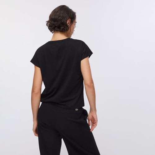 T-shirt Liu Jo ornements précieux haut de gamme en coton extensible - 3