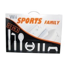 Nintendo Wii Compatible 12 in 1 Sports Pack Bundle