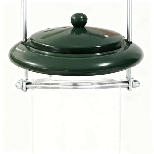 Comederos para pájaros silvestres transparentes para proteger semillas 8